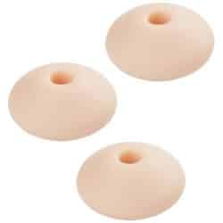 Schnulli Silikonihelmet, kiekko, persikka