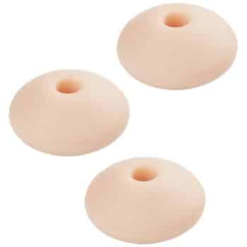 Schnulli Silikonihelmet, kiekko, persikka