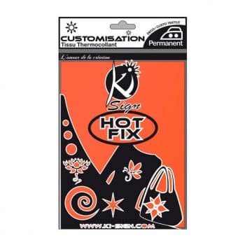 Ki-Sign kuviollinen folio, Neon oranssi