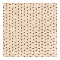 Reprint Skräppipaperi 30x30cm, Chocolate Hearts