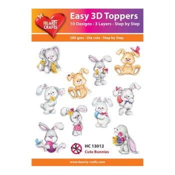 Valmiiksi leikatut 3D-kuvat, HC13012, Suloiset puput