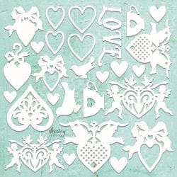 Mintay Papers Lastulevykuviot, Doilies set