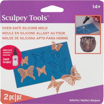 Sculpey silikonimuotti, Perhoset