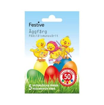 Pääsiäismunavärit, lajitelma