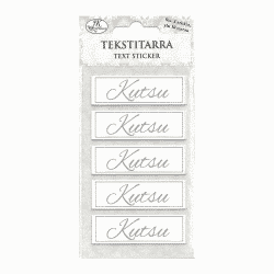 Tekstitarra, 8871 Kutsu hopea