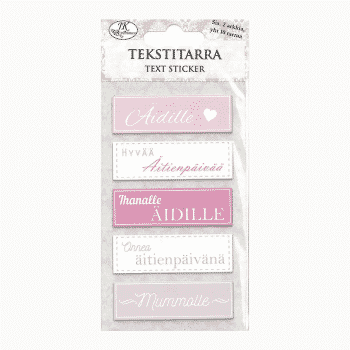 Tekstitarra, 8874 Äidille