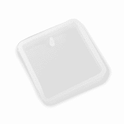 Silikonimuotti riipukselle, Neliö