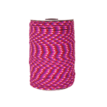 Paracord naru 550/ 4mm, 185 kirjava pinkki