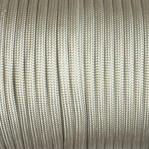 Paracord naru 550lb 4mm, S4 Hopeanharmaa