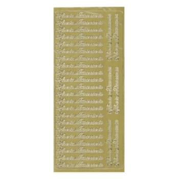 Ääriviivatarrat, 9368 Iloista Pääsiäistä kulta