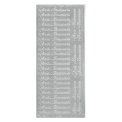 Ääriviivatarrat, 9369 Iloista Pääsiäistä hopea