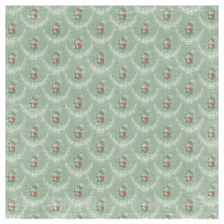 Reprint Skräppipaperi 30x30cm, RP0502 Green Harmony