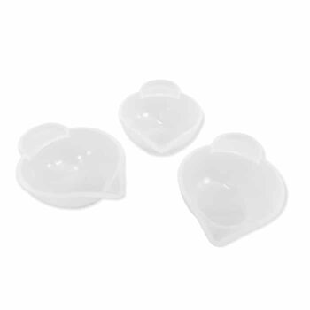 UV hartsin silikoninen sekoituskuppi 1kpl