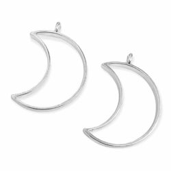 Riipuskehys, kuu 2kpl hopea