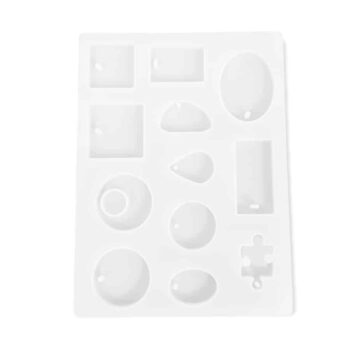 Silikonimuottilevy, muodot 10