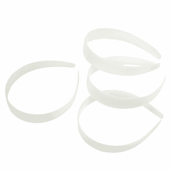 Hiuspanta valkoinen 25mm