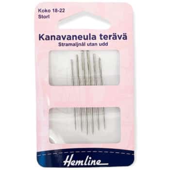 Hemline terävä kanavaneula