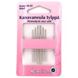 Hemline tylppä kanavaneula