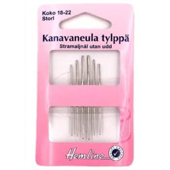 Hemline tylppä kanavaneula