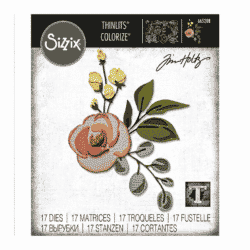 Sizzix Stanssisetti, Bloom Colorize