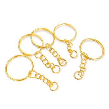 Avainrengas ketjulla, Kulta 5kpl