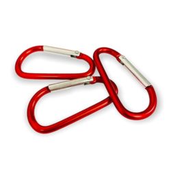 Karabiinihaka 5,5cm, Punainen