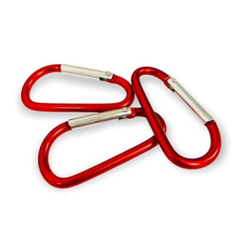 Karabiinihaka 5,5cm, Punainen