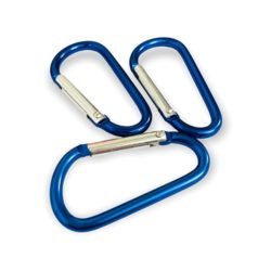 Karabiinihaka 5,5cm, Sininen