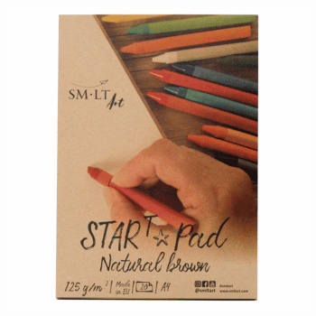 SM-LT Star T Piirustuslehtiö A4, Natural Brown