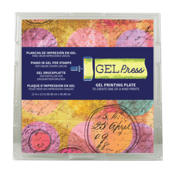 Gel Press painolevy 15,24 x15,24cm