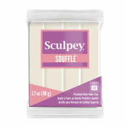 Sculpey Soufflé polymeerimassa, Ivory
