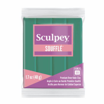 Sculpey Soufflé polymeerimassa, Jade