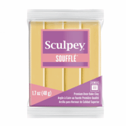 Sculpey Soufflé polymeerimassa, Yellow ochre