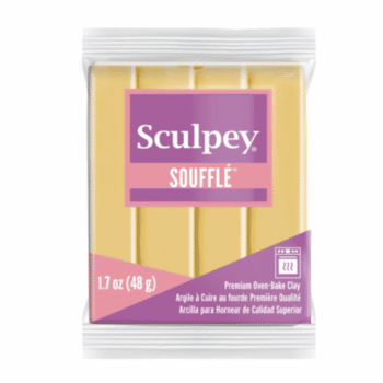 Sculpey Soufflé polymeerimassa, Yellow ochre