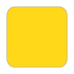 Silityskalvo A4, keltainen