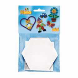 Hama Silitysalustat MINI helmille, kuusikulmio 2kpl