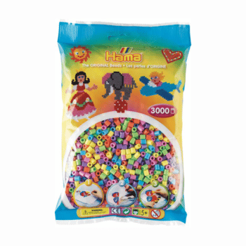 Hama MIDI-helmilajitelma 3000 kpl, pastelli