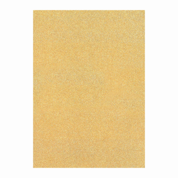 Glitterkartonki A4, 6490 Kulta 5kpl
