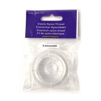 Joustava korulanka, kirkas 0,5mm 10m