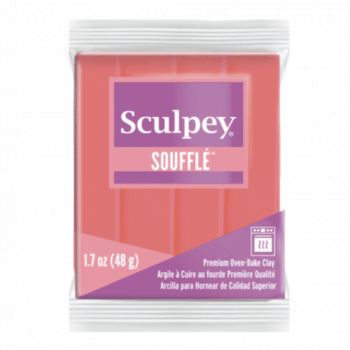 Sculpey Soufflé polymeerimassa, Mandarin