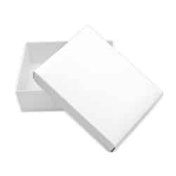 Kartonkirasia 23x17x5cm, 8742 helmiäisvalkoinen