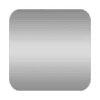 Silityskalvo A4, heijastava hopea