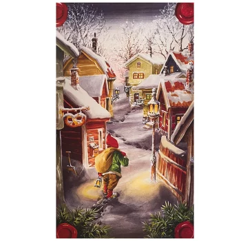 Joulujuliste, 21 Pysty maisema