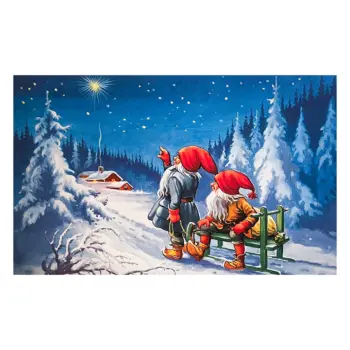 Joulujuliste, 03 Tontut katsoo tähteä