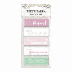 Tekstitarra, 8873 Ystävälle