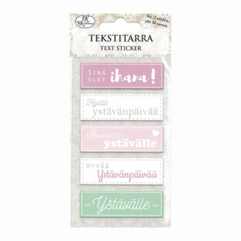 Tekstitarra, 8873 Ystävälle