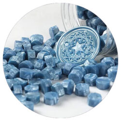 Sinettilakka 100kpl, Helmiäissininen