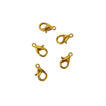 Papukaijalukko 10mm, 1352 kullan värinen 5kpl