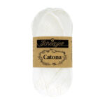 Scheepjes Catona puuvillalanka 50g, 106 valkoinen