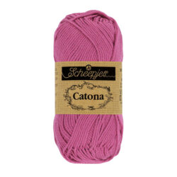 Scheepjes Catona puuvillalanka 50g, 251 Pinkki